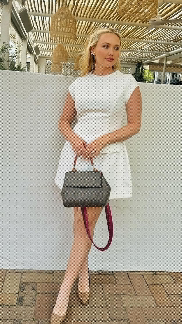 Thea Mini Dress - White