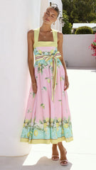 Velma Maxi Dress - Ros�� Lemonade